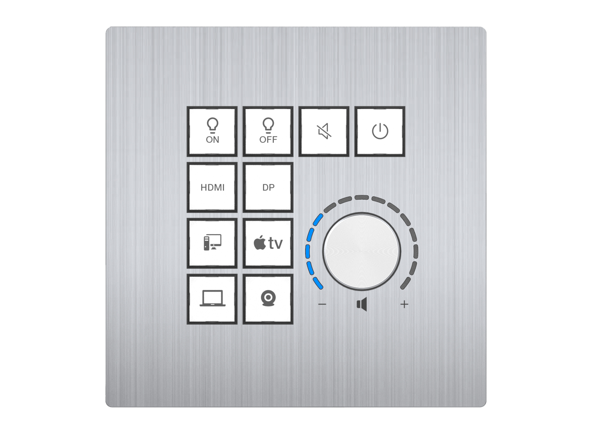 CTL-KPC-10W - VAVE 10 Buttons Keypad Controller Panel in Wall