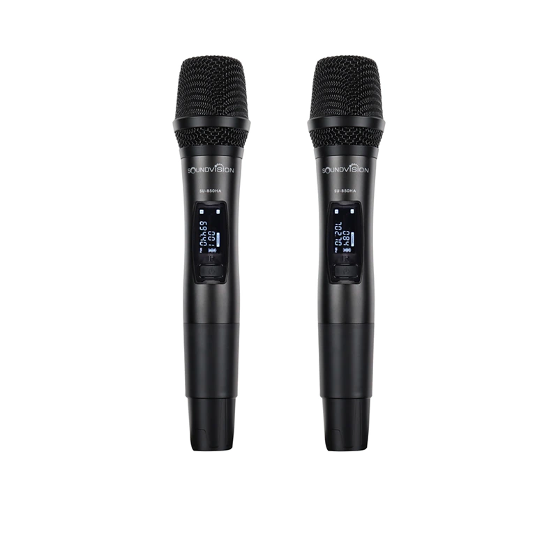 SOUNDVISION SU-850DA ชุดไมค์ลอย ดิจิตอล มือถือคู่ ย่าน UHF