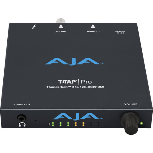 AJA T-TAP® Pro Thunderbolt™ 3 12G-SDI and HDMI 2.0 Output