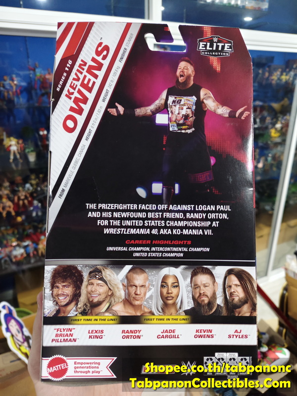 [2025.05] WWE Elite 116 Kevin Owens Action Figure