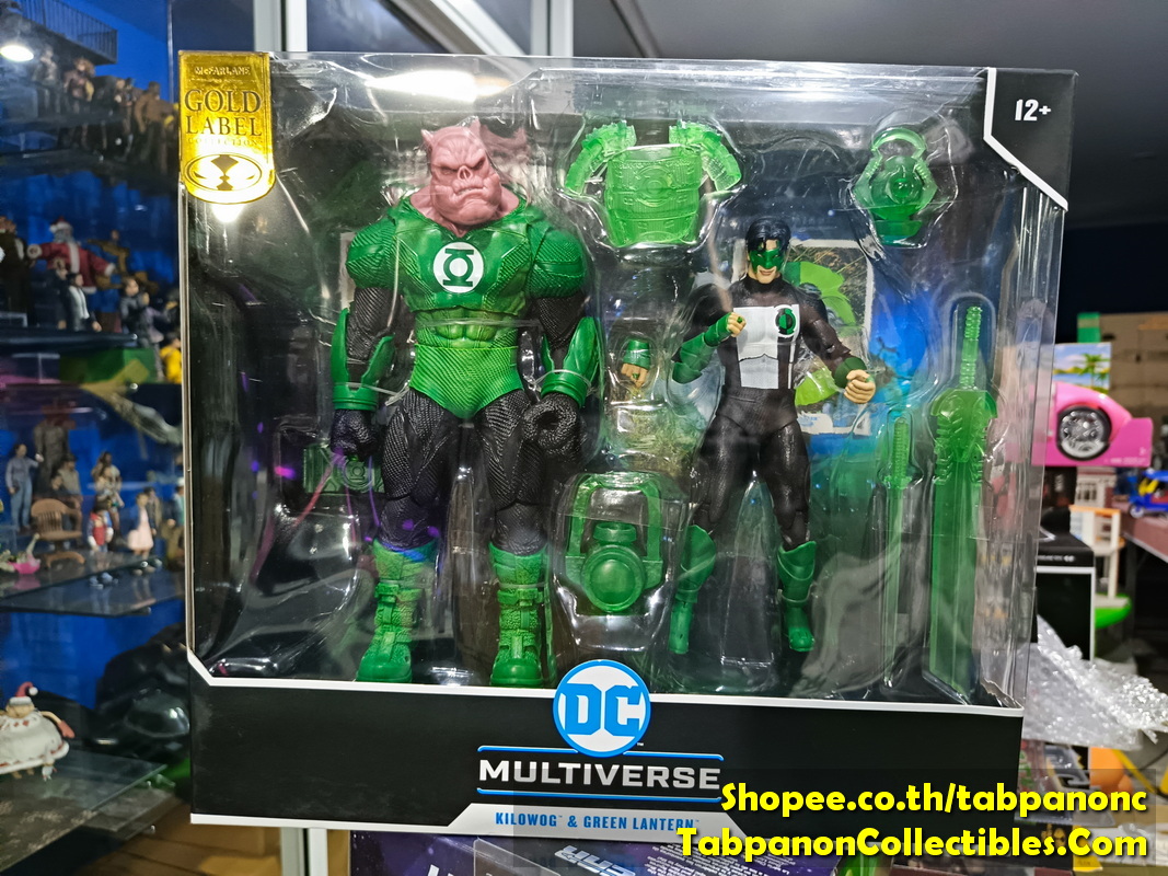 [2024.01] McFarlane DC Multiverse Kilowog & Green Lantern 2pk, Gold Label, Amazon Exclusive