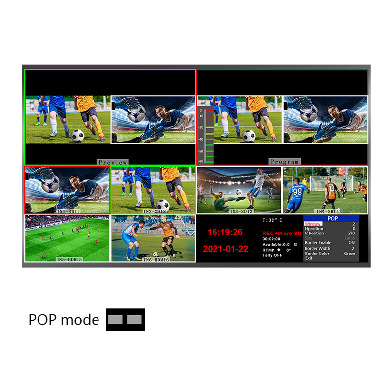 DeviceWell HDS9336 Portable Switcher