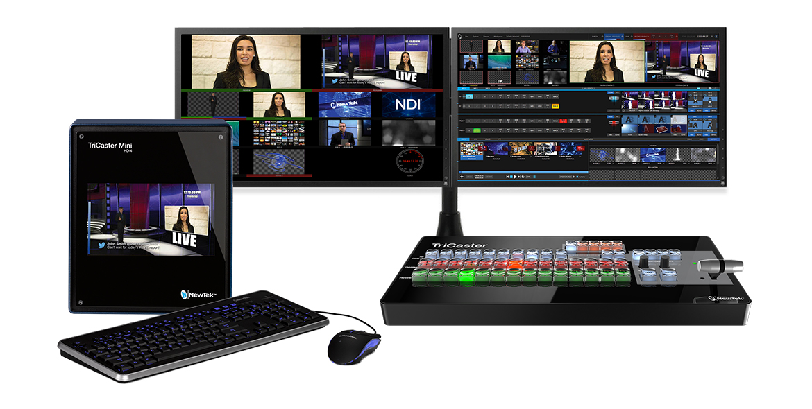 Vizrt : TriCaster® Mini Advanced NDI® Technology (Newtek)