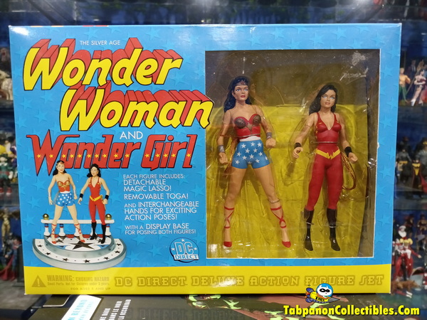 [2001.08] DC Direct Silver Age Wonder Woman & Wonder Girl Deluxe Action Figure Set