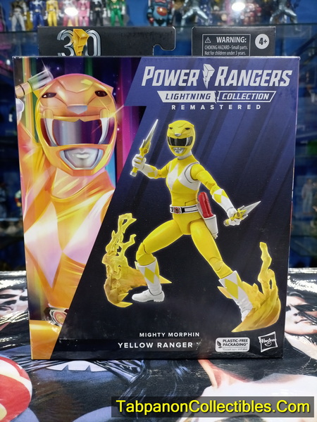 [2023.04] Hasbro Power Rangers Lightning Collection Remastered MMPR Yellow Ranger 6-Inch Action Figure