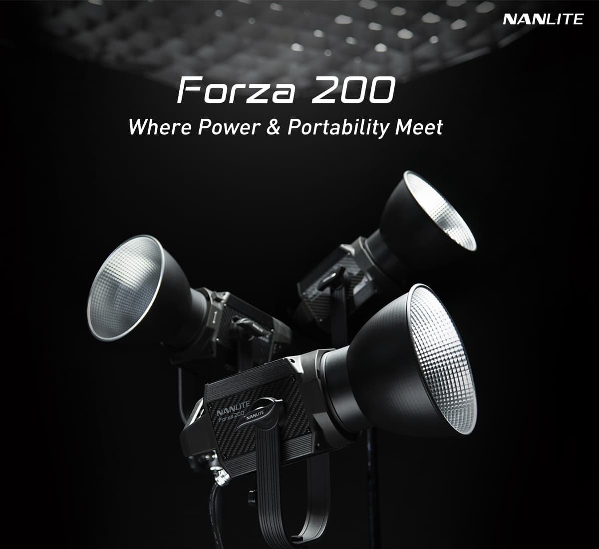 Nanlite Forza 200 Daylight LED Monolight รับประกันศูนย์ไทย