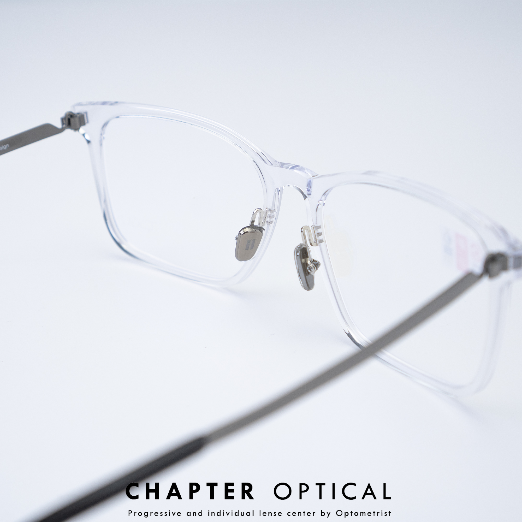 กรอบแว่น TiDOU | รุ่น TX03 รหัสสี 02 ไทเทเนี่ยมญี่ปุ่น แว่นไร้สกู Screwless น้ำหนักเบา