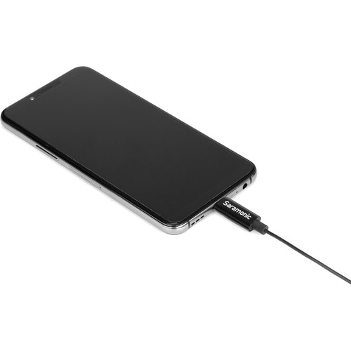 Saramonic LavMicro U3B 6m Lavalier Microphone with Detachable Lightning Connector for Type C