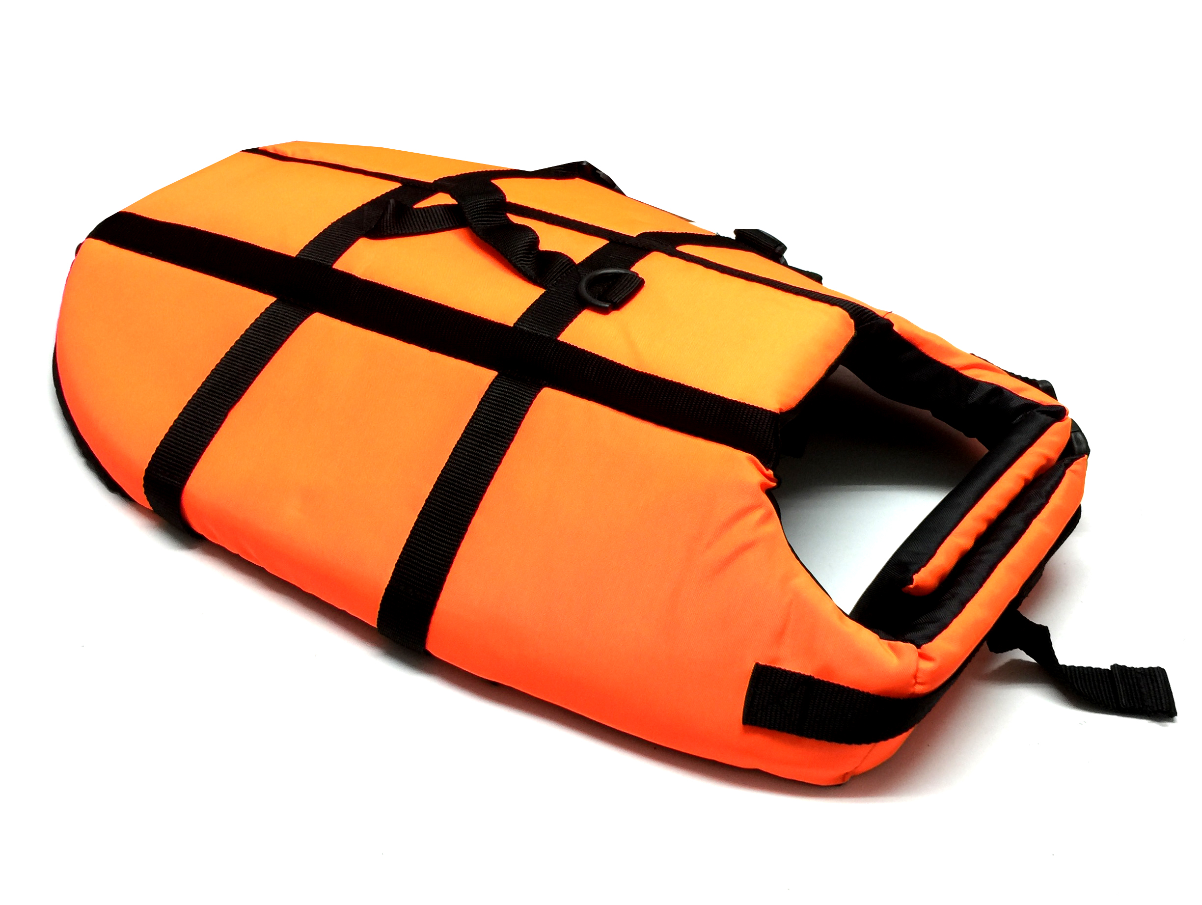 เสื้อชูชีพสำหรับสุนัข สีส้ม รับน้ำหนักสูงสุด 50 กก. // No.06