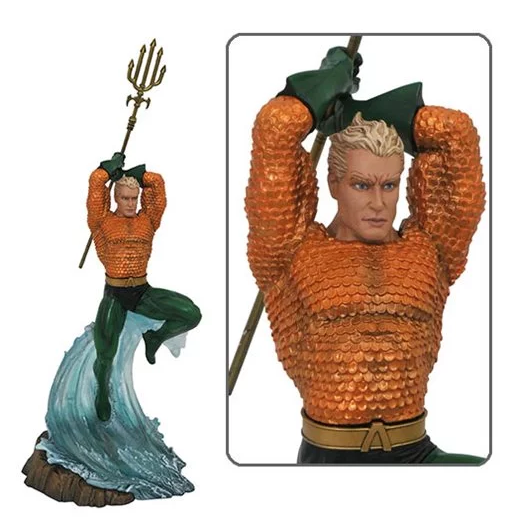 [18.12] DST DC Comics Gallery - Aquaman 9" PVC Diorama