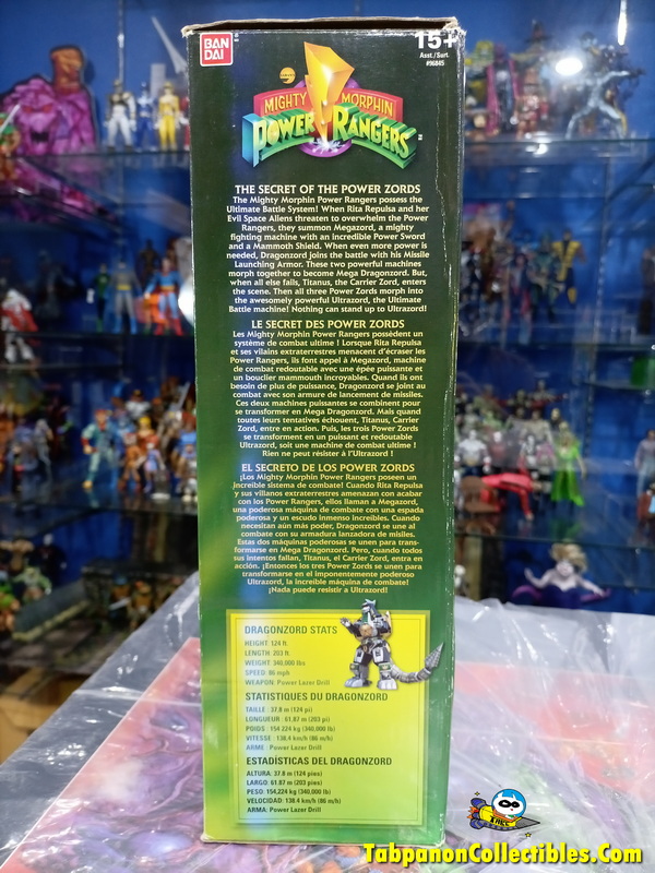 [2014.07] Bandai Power Rangers Legacy Dragonzord Diecast Action Figure (USED)