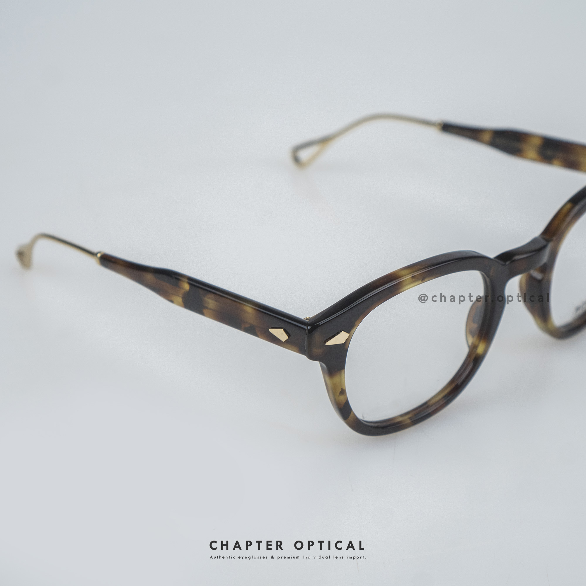 กรอบแว่น MOSCOT รุ่น LEMTOSH TT SE สี SPOT TORT./GOLD (size 49)