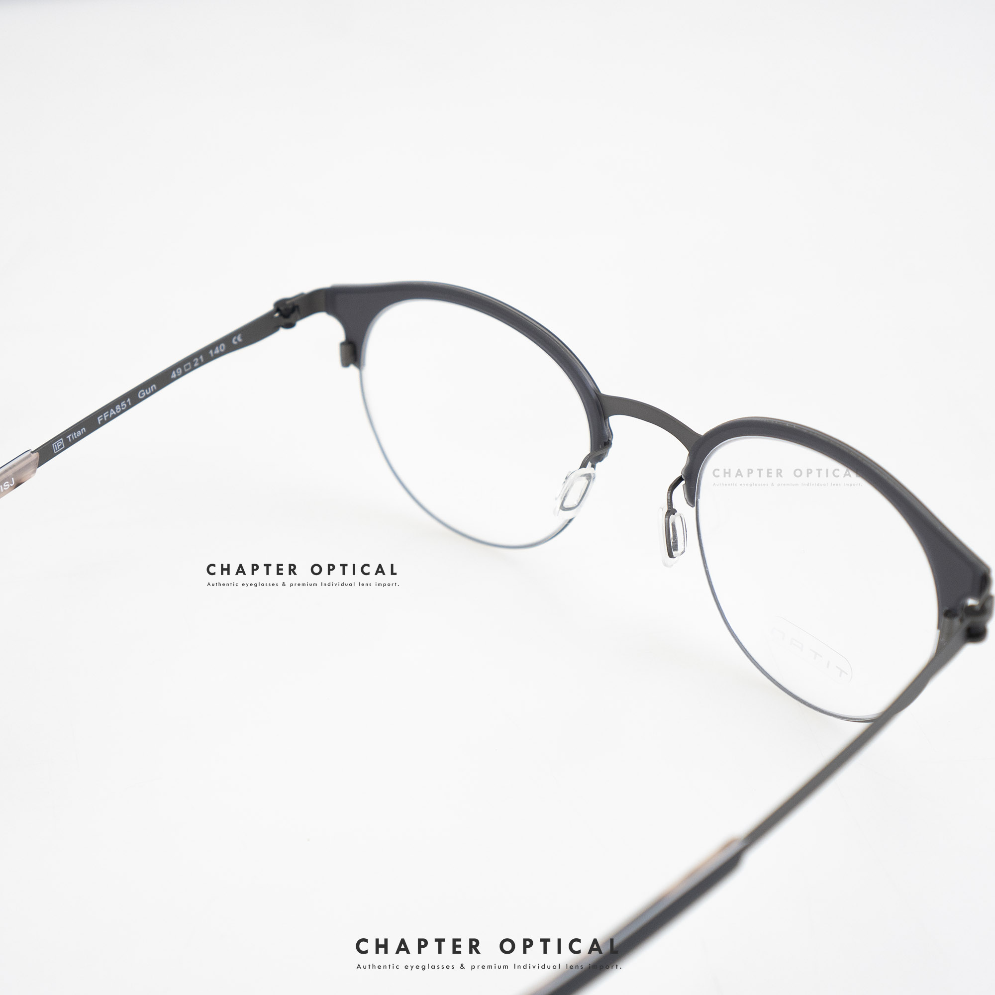 แว่นตาแบรนด์ FREE FORM รุ่น FFA851 Gun
