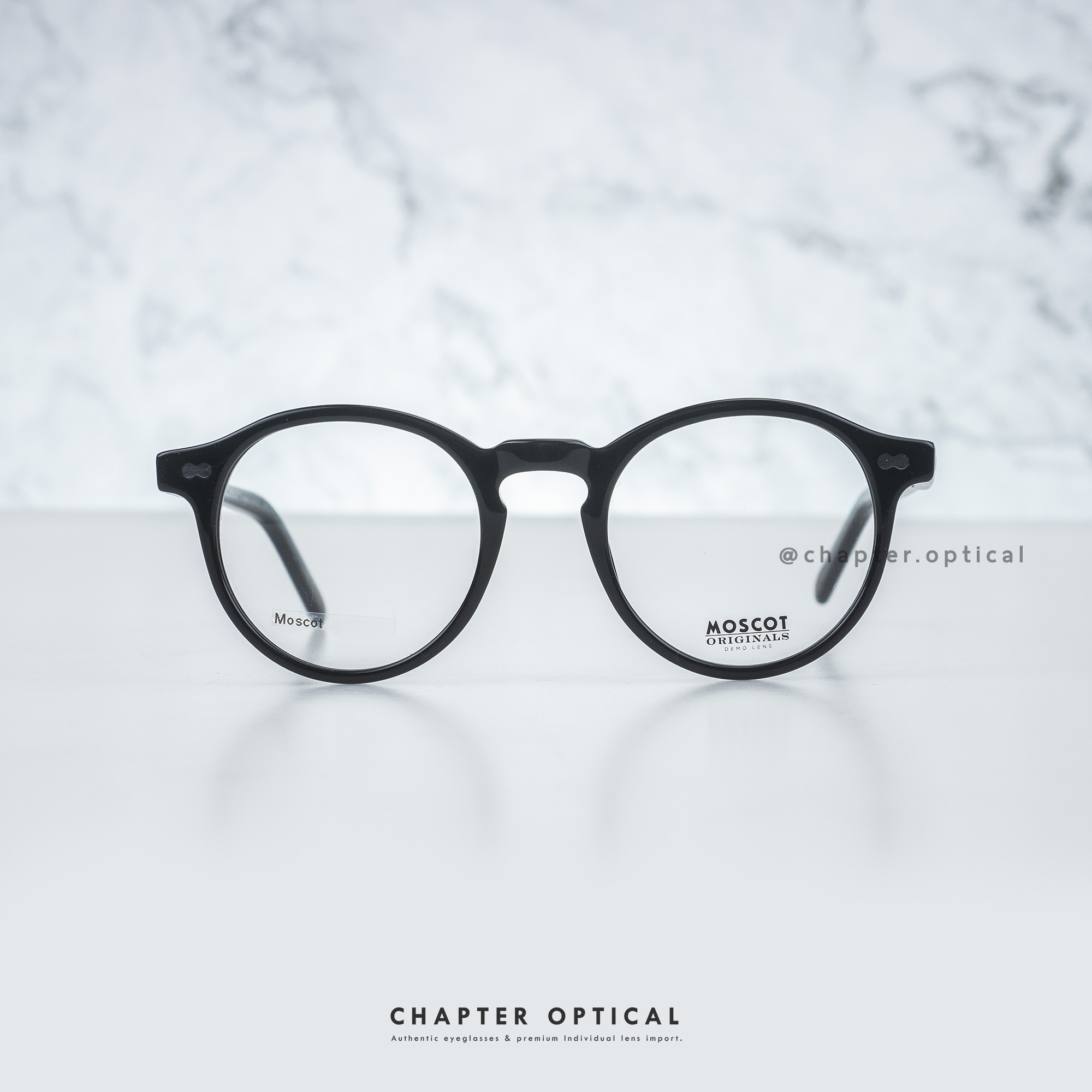 MOSCOT / originals NYC - MILTZEN col. BLACK (Size.49)