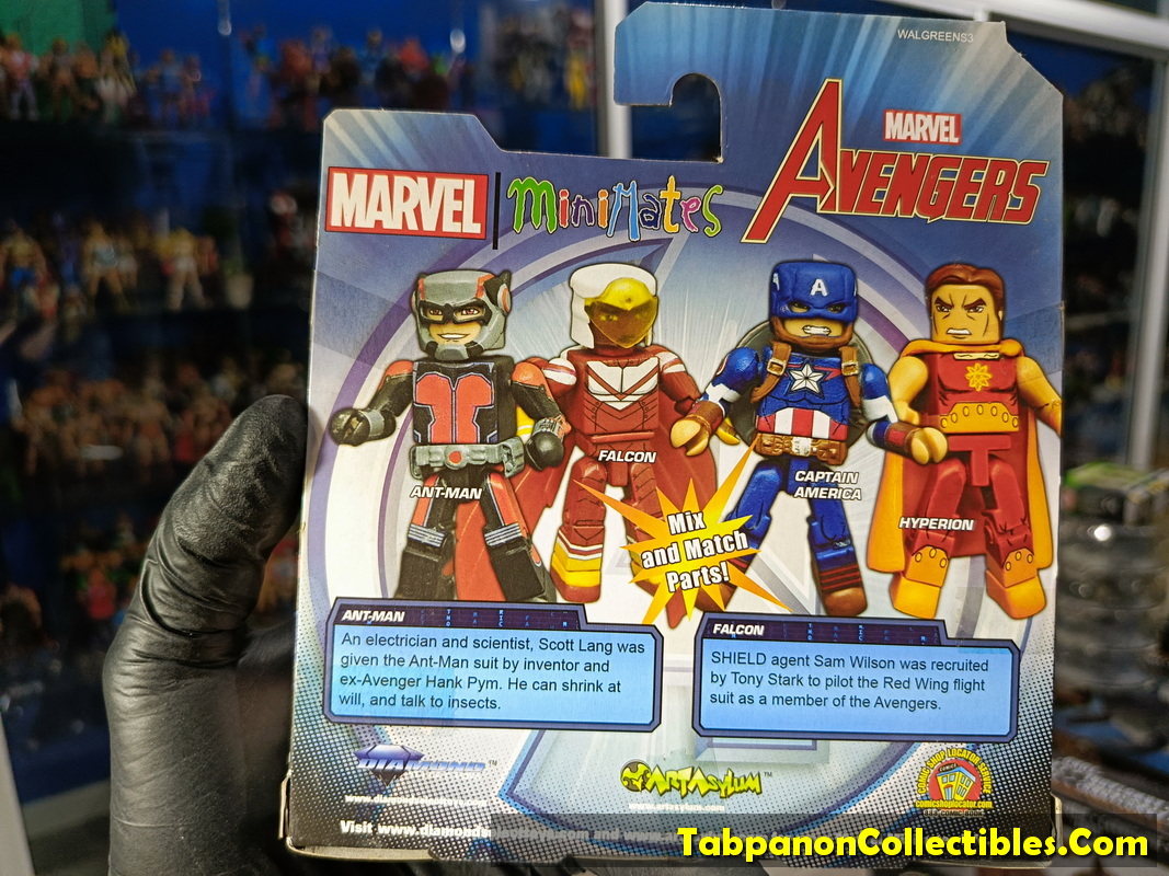 Minimates Marvel Walgreen Exclusive Wave 3 Ant-Man and Falcon 2-pack