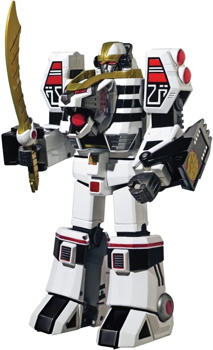 [2015.07] Bandai America Power Rangers Legacy White Tigerzord Diecast Action Figure (USED)