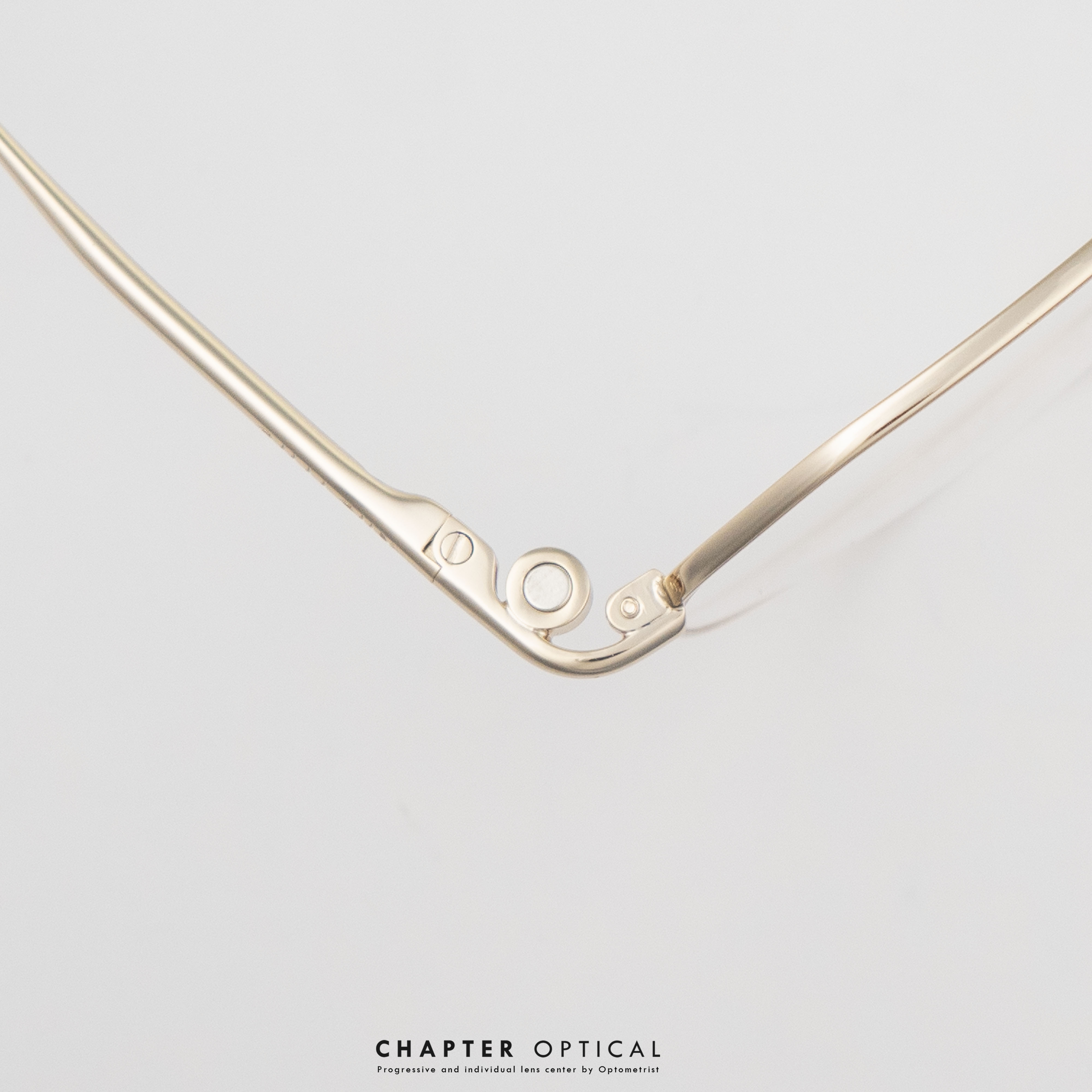 กรอบแว่นตา GUILCHY รุ่น MS-2-C02 แว่นไทเทเนียมพร้อมคลิปออนแม่เหล็ก Polarized