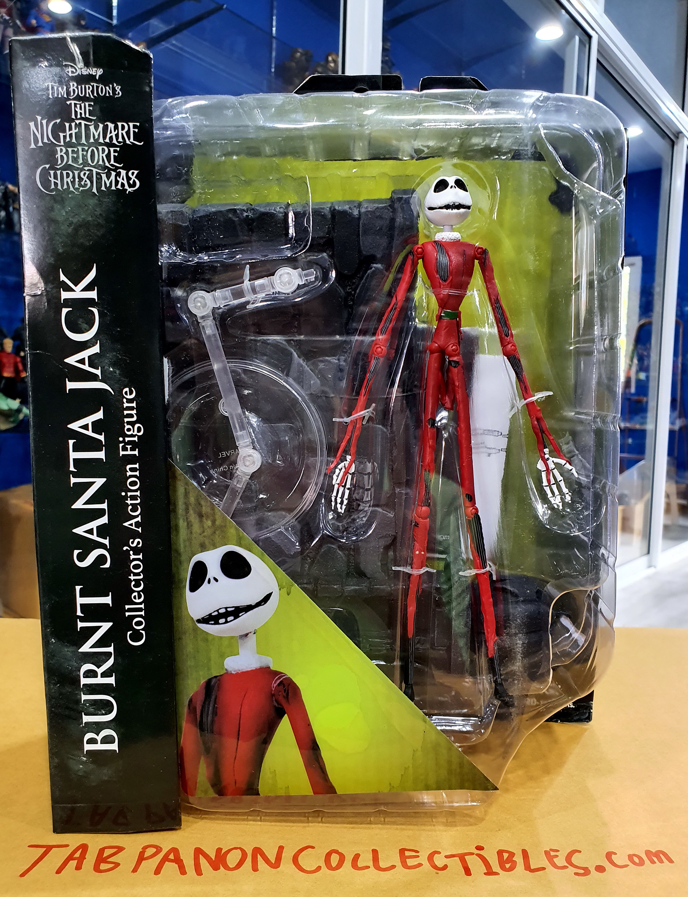 [2020.03] DST Nightmare Before Christmas Select Series 8 Burnt Santa Jack Skellington Action Figure