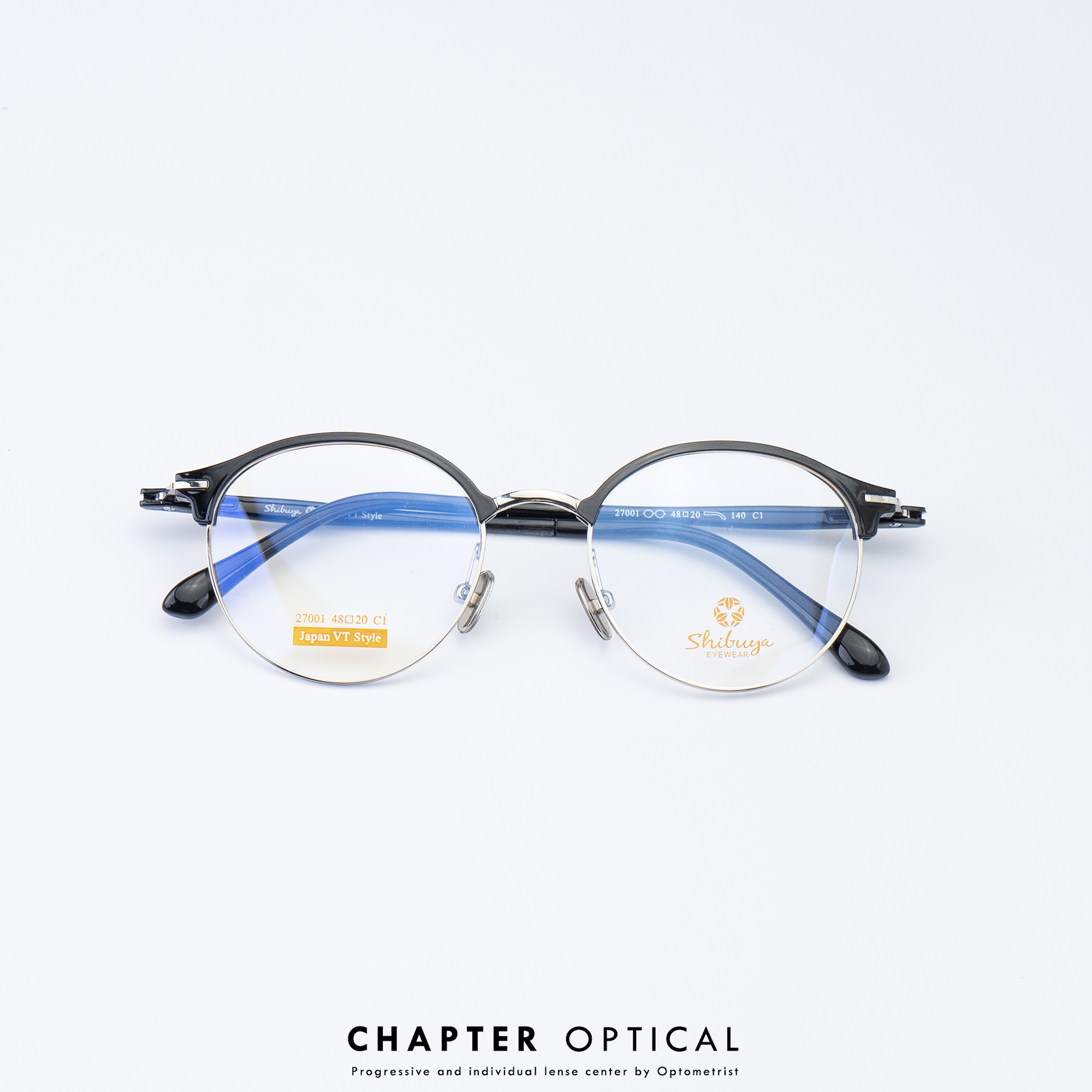 กรอบแว่นแฟชั่น รุ่น 27001 c1 ( พร้อมเลนส์สายต 1990 บาท )