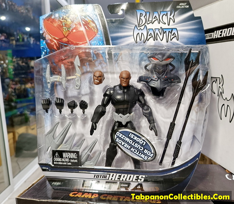[2014.07] Mattel Total Heroes Ultra Black Manta (Aquaman Villain) 6-inch Action Figure