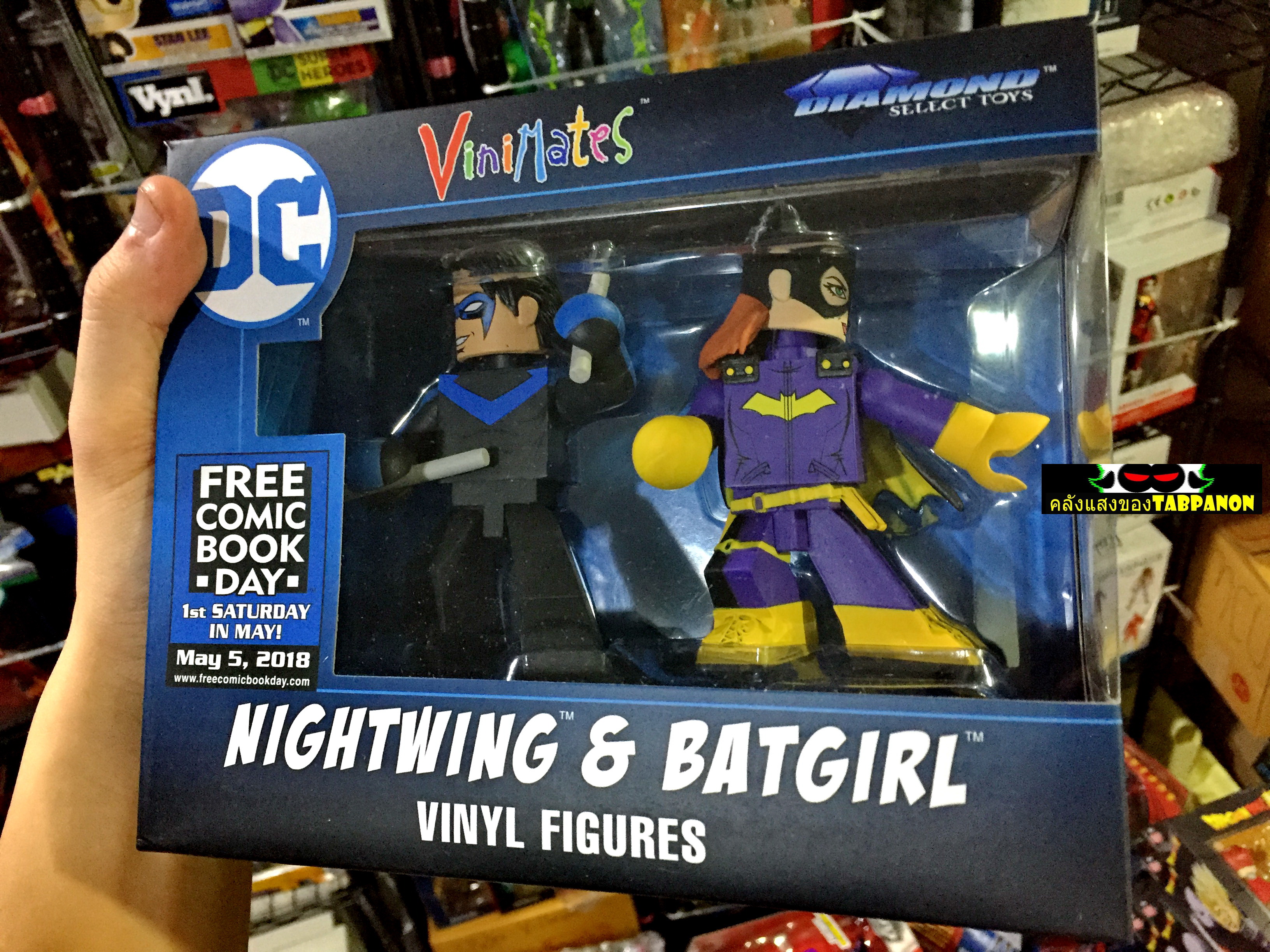 DST-Vinimates DC Comics - Nightwing & Batgirl