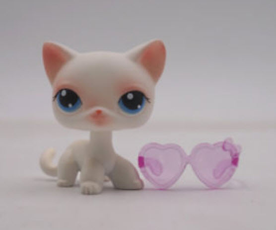 แว่นตา กรอบหัวใจ สีม่วง