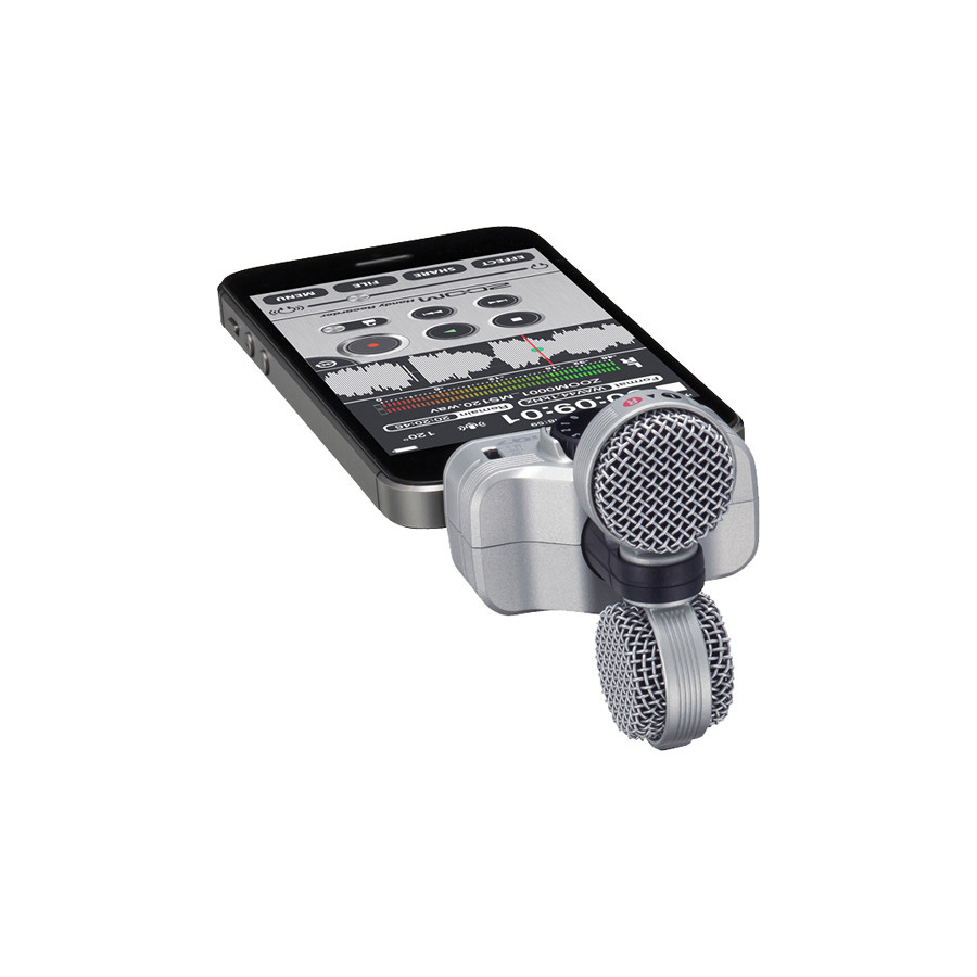ไมโครโฟน Zoom iQ7 Microphone for iOS Devices