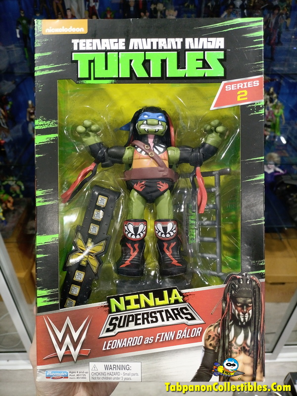 [2017.06] WWE/TMNT Superstars Leonardo as Finn Balor 6.5-Inch Action Figure