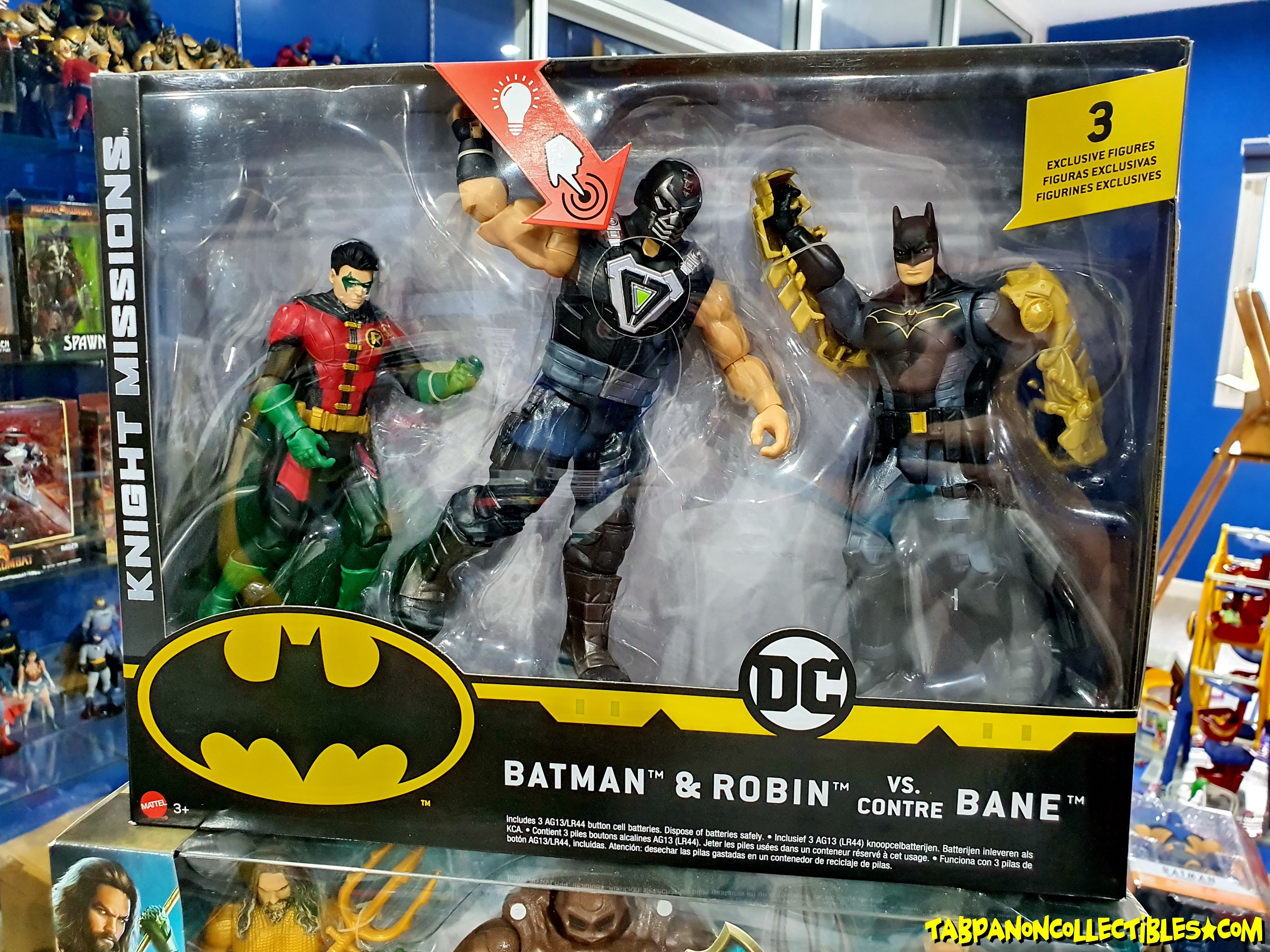 [2018.09] Mattel Batman Missions Robin, Bane, Batman 6-Inch Basic Figures 3-Pack