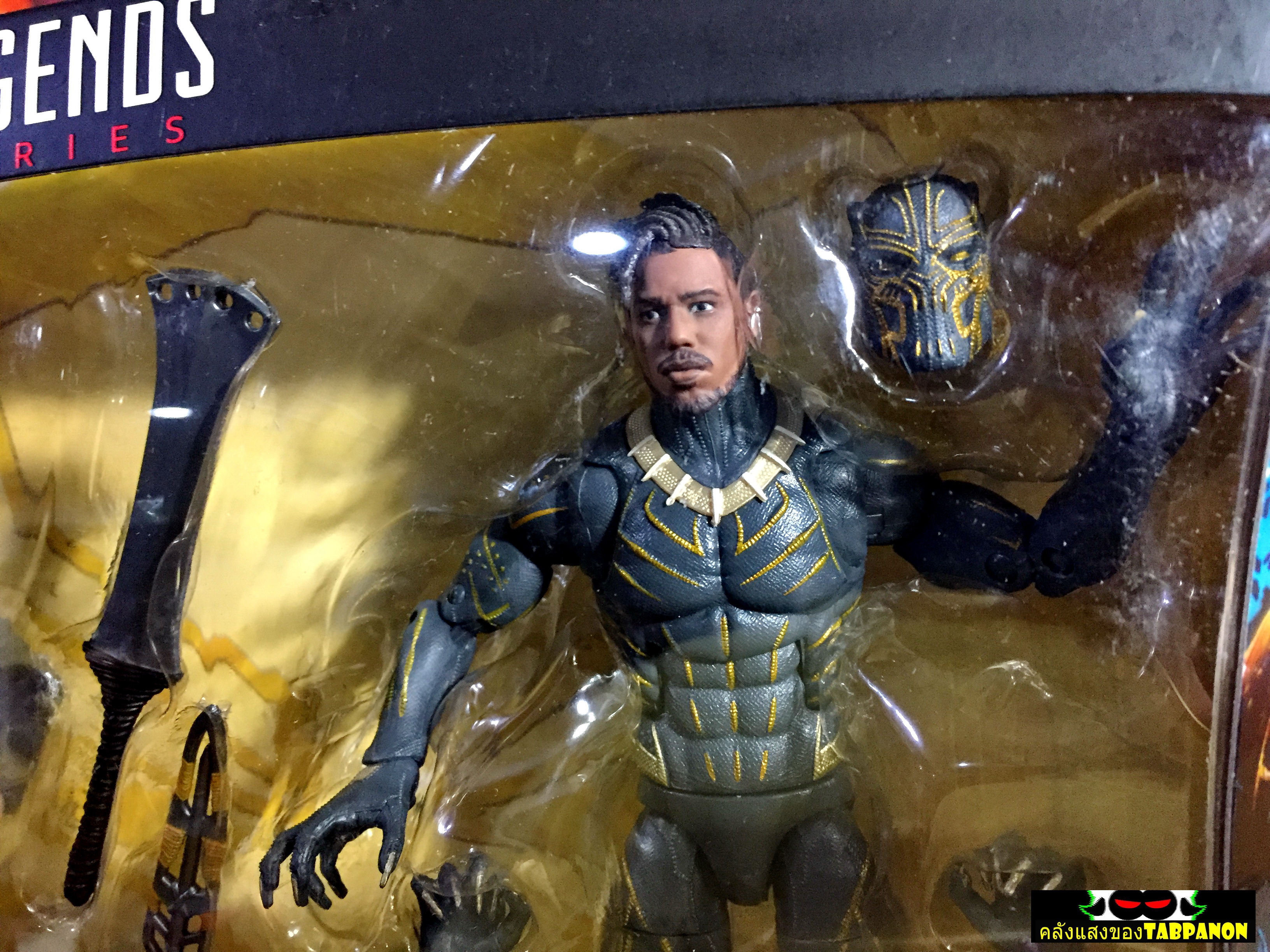 [2018.08] Hasbro Marvel Legends Black Panther Movie Everett Ross & Erik Killmonger 6.5-Inch Action Figure 2-Pack