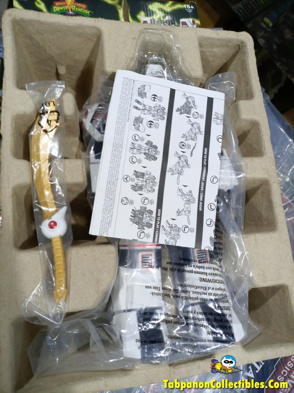 [2015.07] Bandai America Power Rangers Legacy White Tigerzord Diecast Action Figure (USED)