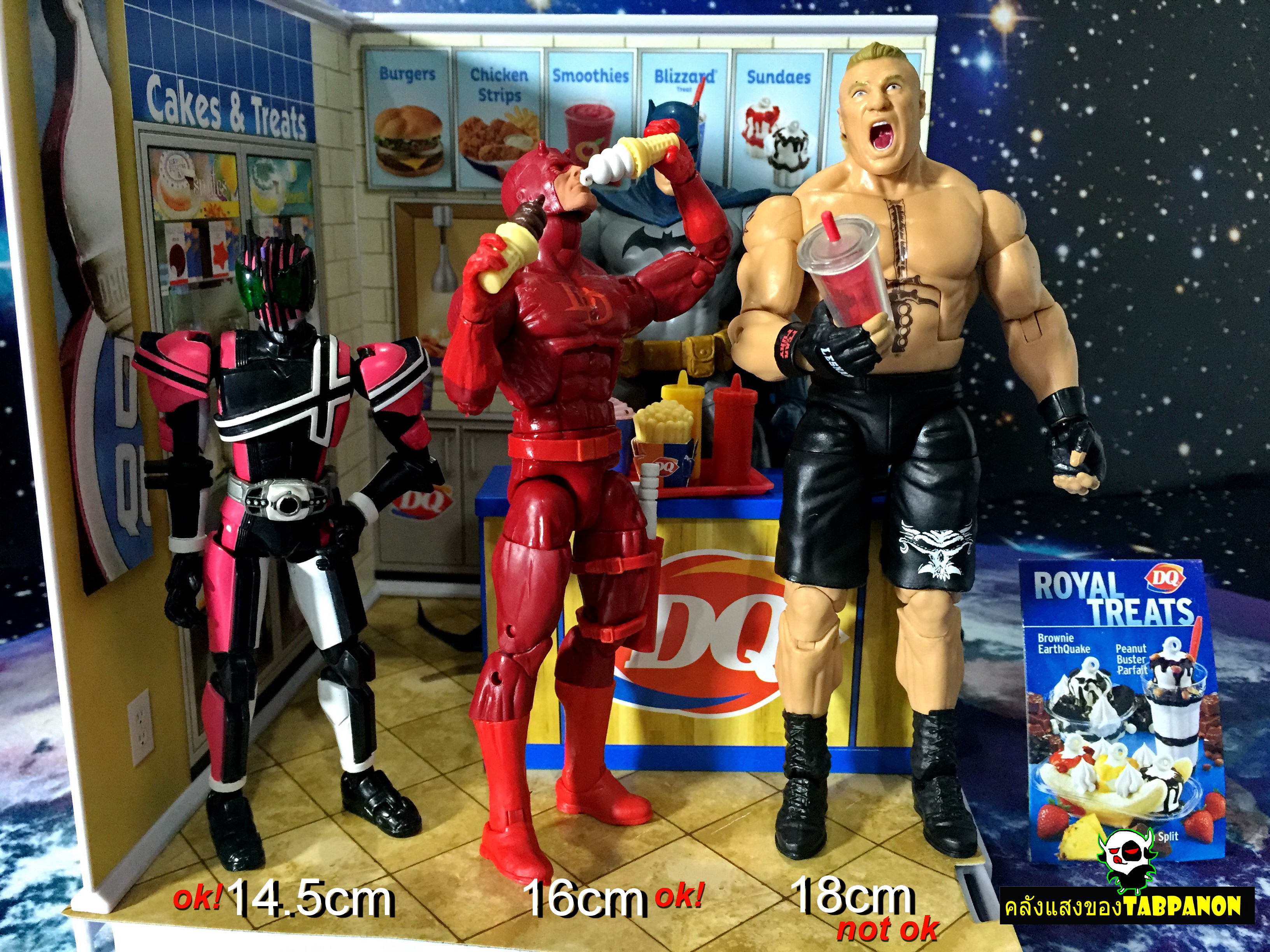 [2014.07] Jakks Pacific miWorld Dairy Queen Store (ฉากป๊อบอัพ + มินิเจอร์)