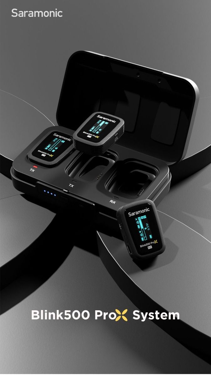Saramonic-Blink500 ProX B1-B2 ไมโครโฟนไร้สาย 2.4GHz | รับประกันศูนย์ 100%