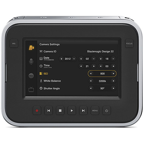 กล้องวีดีโอ Blackmagic Design Production Camera 4K (EF Mount)