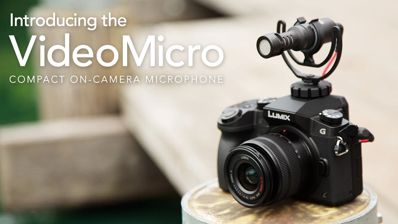 RODE VideoMicro ไมโครโฟน ขนาดเล็ก รับเสียงแบบ Directional Condenser สำหรับกล้อง,สมาร์ทโฟน