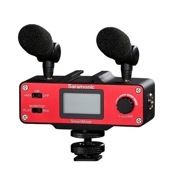 Saramonic SmartMixer Two channel audio mixer for smart phonep with preamlifier and stereo output