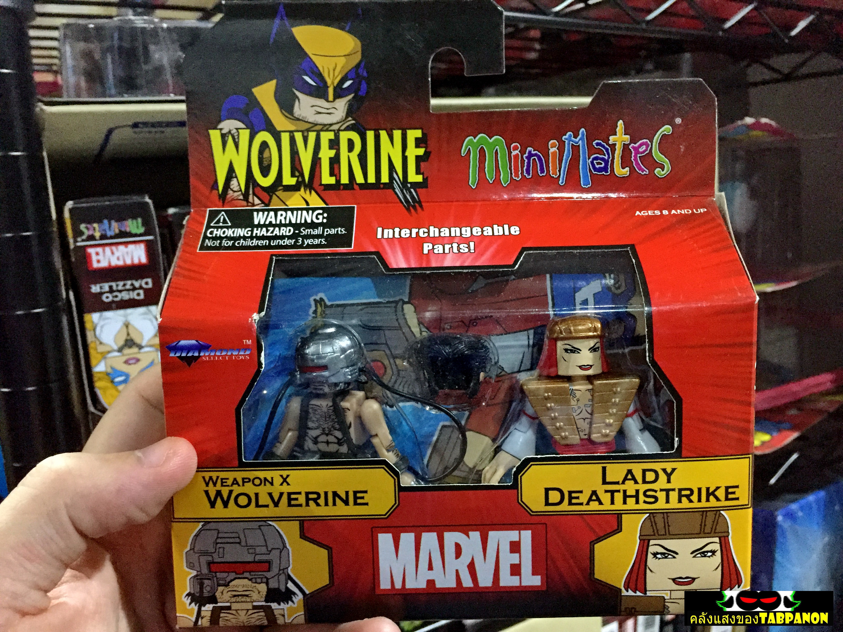 Minimates Marvel TRU Exclusive Wave 23 Weapon X Wolverine and Lady Deathstrike 2-Pack