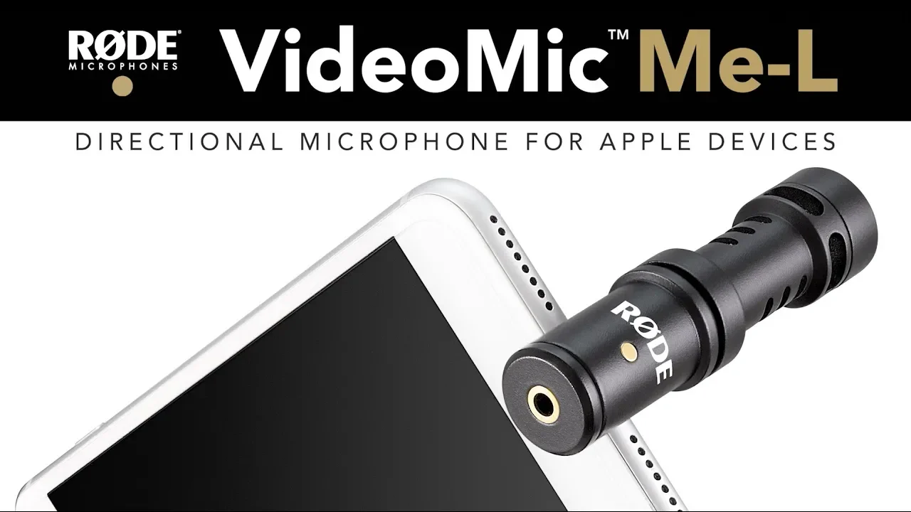 Rode VideoMic Me-L Directional Microphone For iOS Devices