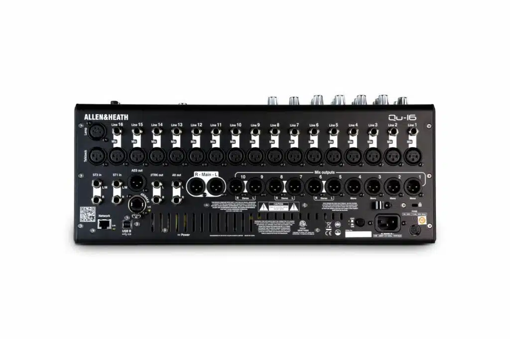 allen-heath Qu-16 ดิจิตอลมิกเซอร์ 16 แชลแนล Compact digital mixing 16 Mono Inputs