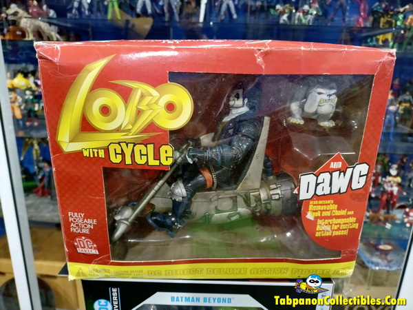 [2001.10] DC Direct Lobo with Cycle and Dawg Deluxe Action Figure Set