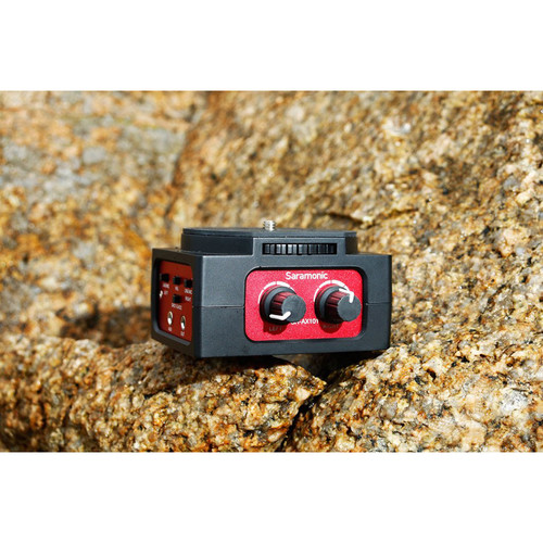 Saramonic SR-AX101- 2-Channel Passive Audio Adapter for DSLR Cameras