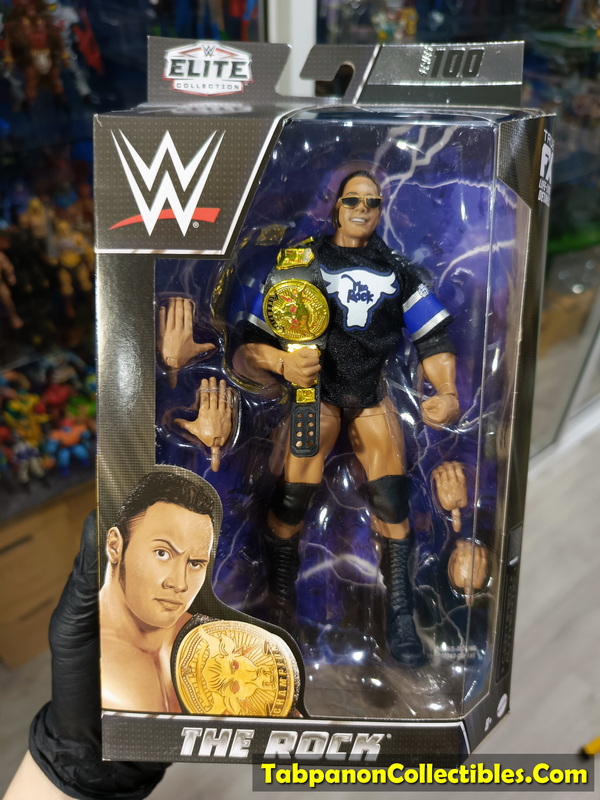 [2023.03] WWE Elite 100 The Rock Action Figure