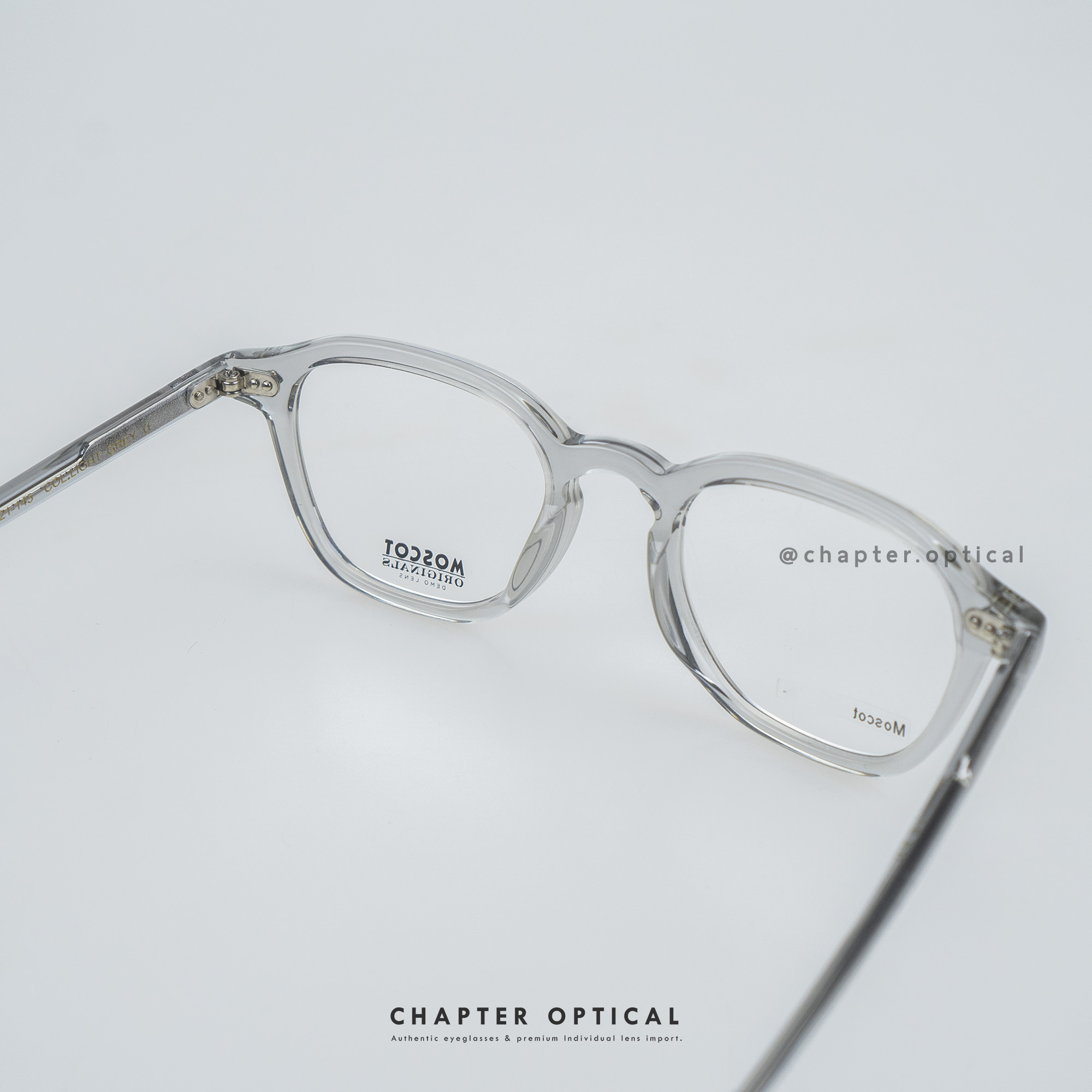 กรอบแว่น MOSCOT รุ่น VANTZ สี LIGHT GREY / Size 50