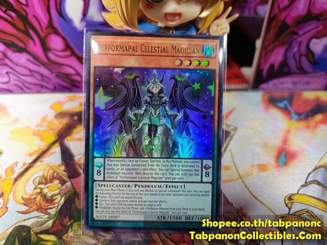 AGOV-AE087 "Performapal Celestial Magician" - Ultra Rare