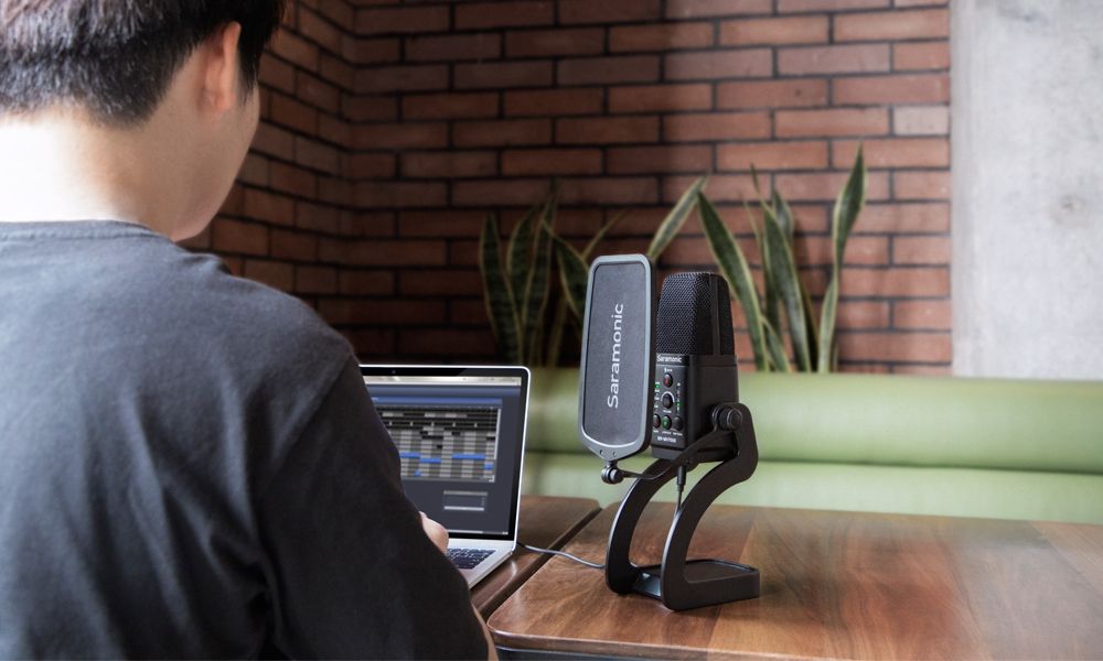Saramonic-SR-MV7000 MULTI-PATTERN XLR &USB CONDENSER MICROPHONE | รับประกันศูนย์ 100%