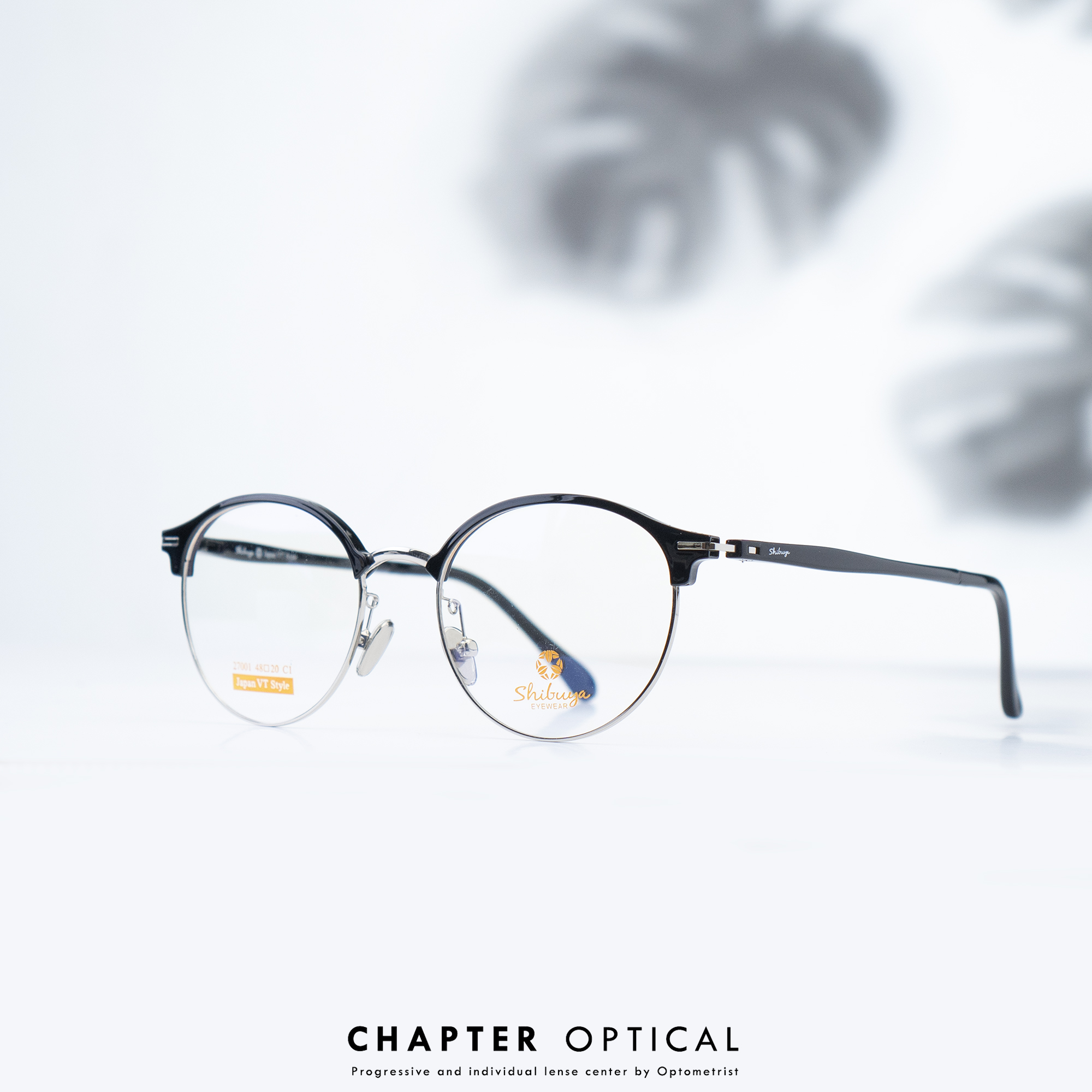 กรอบแว่นแฟชั่น รุ่น 27001 c1 ( พร้อมเลนส์สายต 1990 บาท )