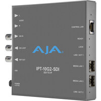 AJA IPT-10G2-SDI Bridging 3G-SDI to SMPTE ST 2110 Video and Audio