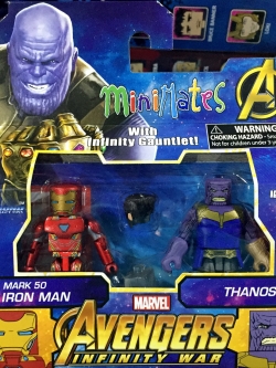 Marvel Minimates Infinity War - MK50 Ironman & Thanos