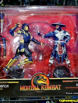 [2020.11] McFarlane Mortal Kombat XI Scorpion and Raiden 7-Inch Action Figure 2-Pack
