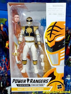 [2021.02] Hasbro Power Rangers Lightning Wave 7 MMPR White Ranger 6-Inch Action Figure